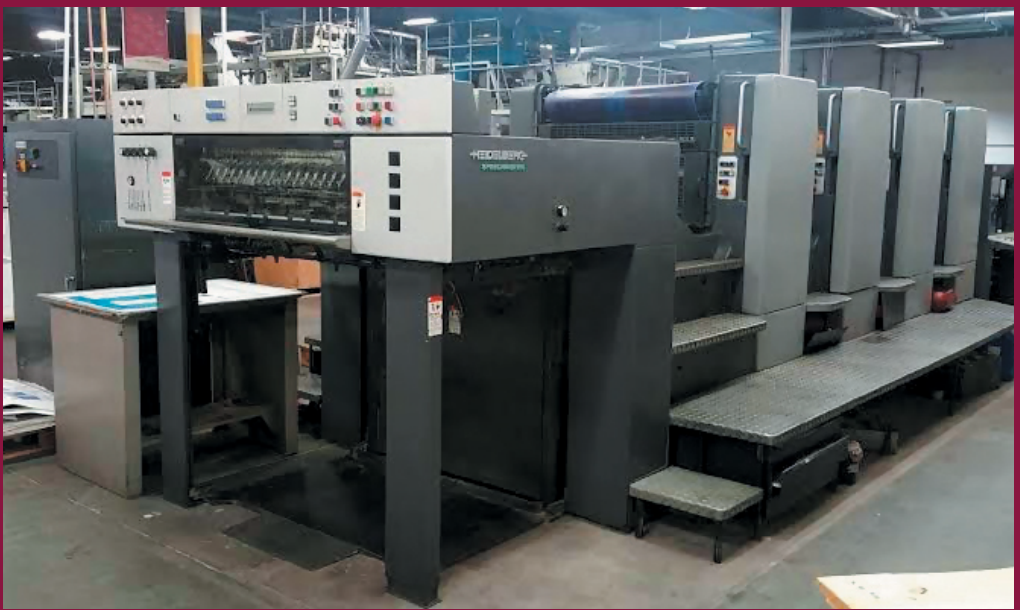 Heidelberg printing press